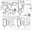 Digital Step-Km Counter-circuit diagram