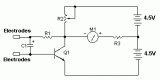 Simple Lie Detector-circuit diagram