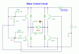 DC Motor Control Circuit-circuit diagram