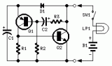 Two-wire Lamp Flasher-circuit diagram