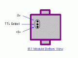 IR Remote Control Extender Circuit-circuit diagram