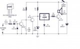 Soft Musical Telephone Ringer-circuit diagram